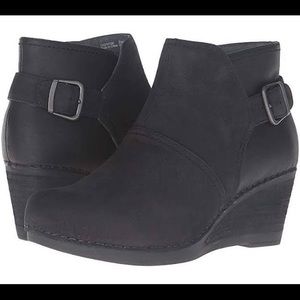Dansko Shirley Wedge Booties
